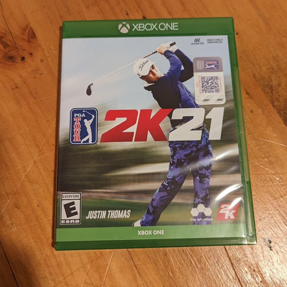 Xbox one PGA Tour 2K21 video game